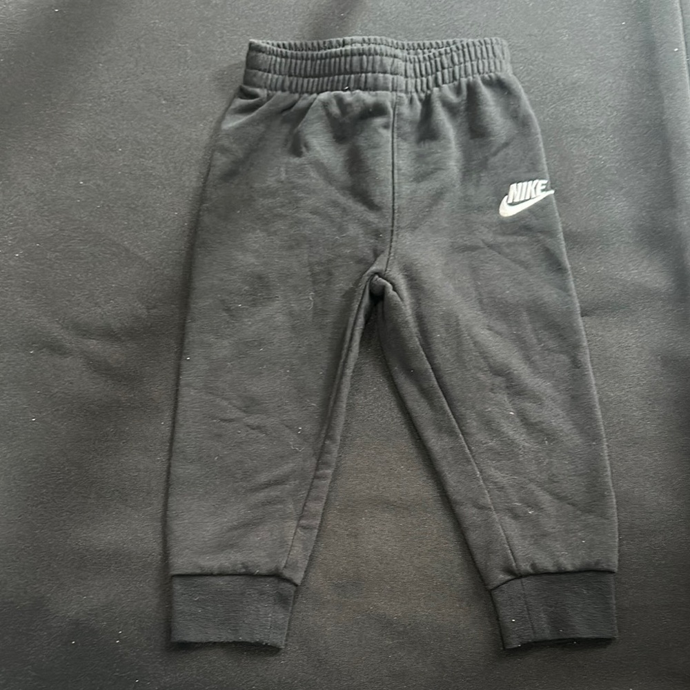 Nike Black Joggers with Elastic Waistband